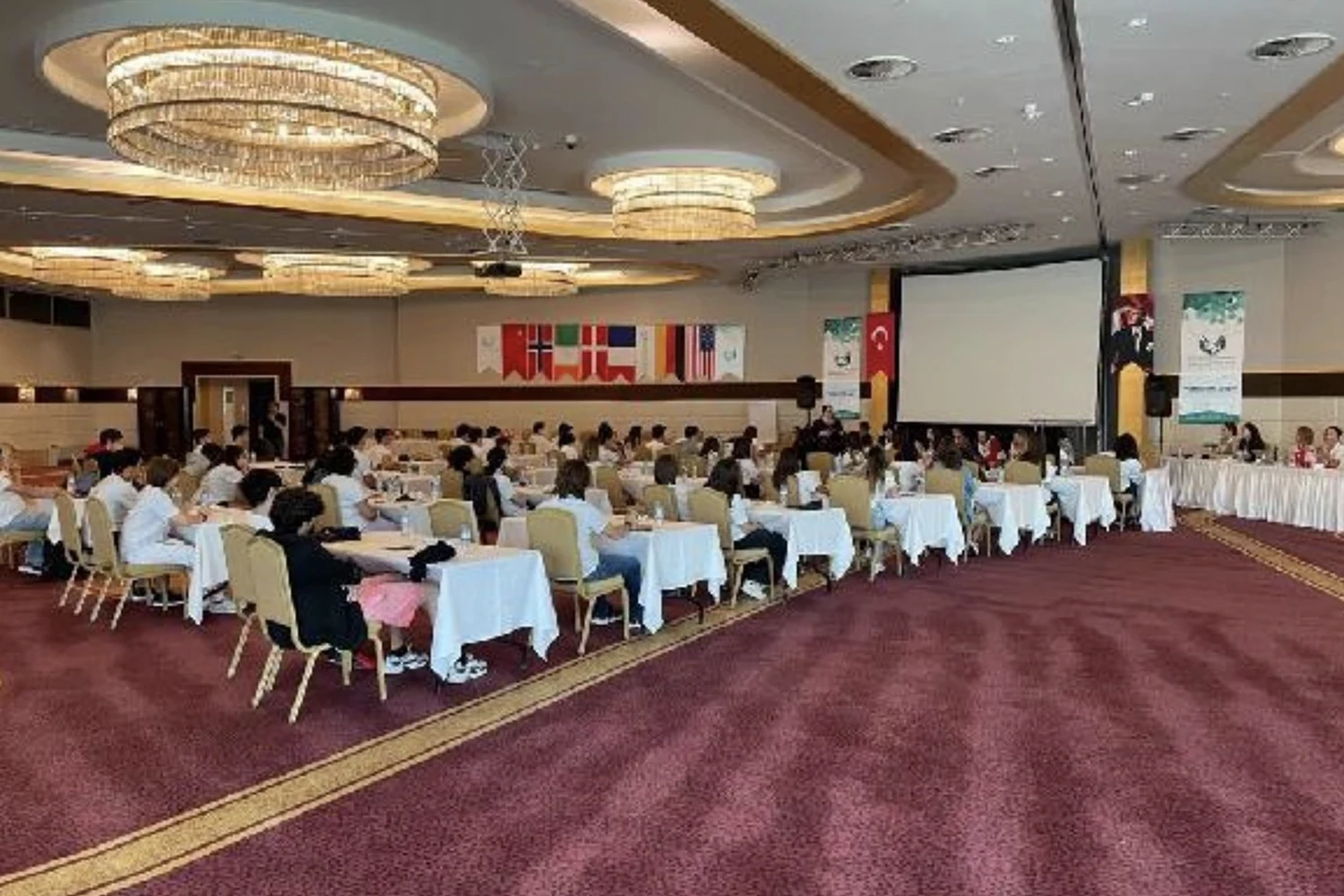 AN INTERCULTURAL ORIENTATION CAMP WAS CONDUCTED FOR HIGH SCHOOL STUDENTS